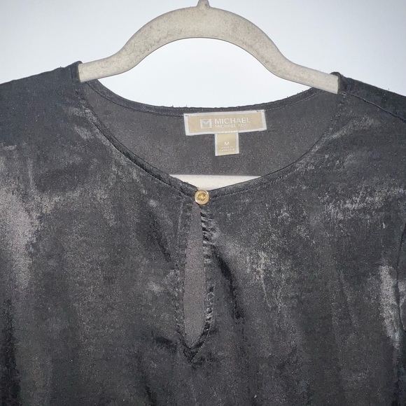 Micheal kors blouse - black - Size M - Picture 6 of 9